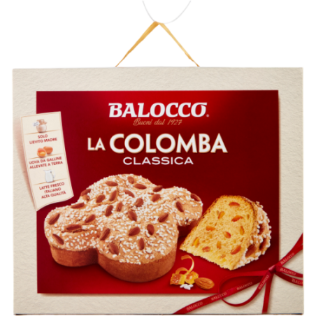 Balocco Classic Easter Colomba  750g - 18 in a box