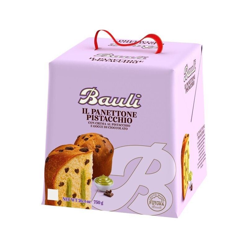 Bauli Pistachio Panettone (750gr) (16 in a box)