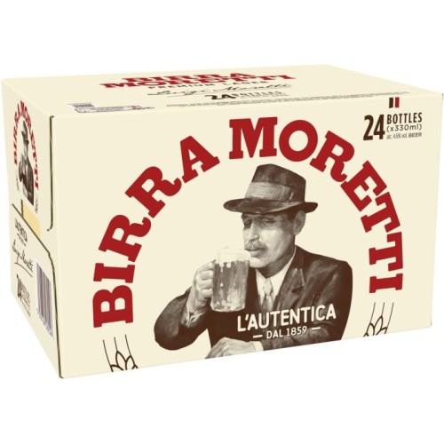 Moretti Beer (24 in a box)