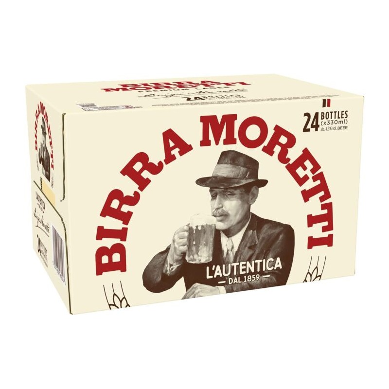 Moretti Beer (24 in a box)