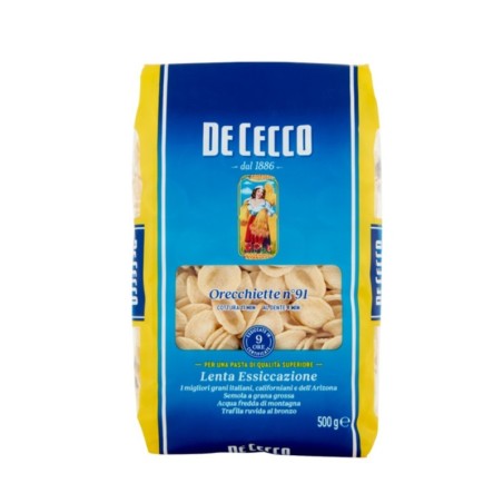 De Cecco Orecchiette n.91 (500g) (24 in a box)