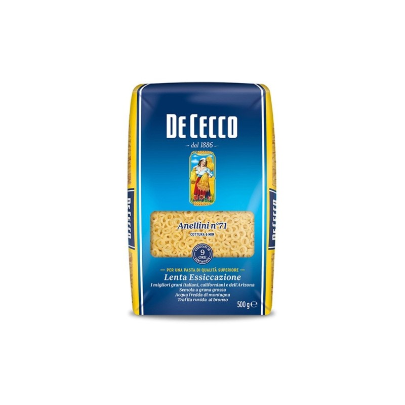 De Cecco Anellini n.71 (500g) (24 in a box)