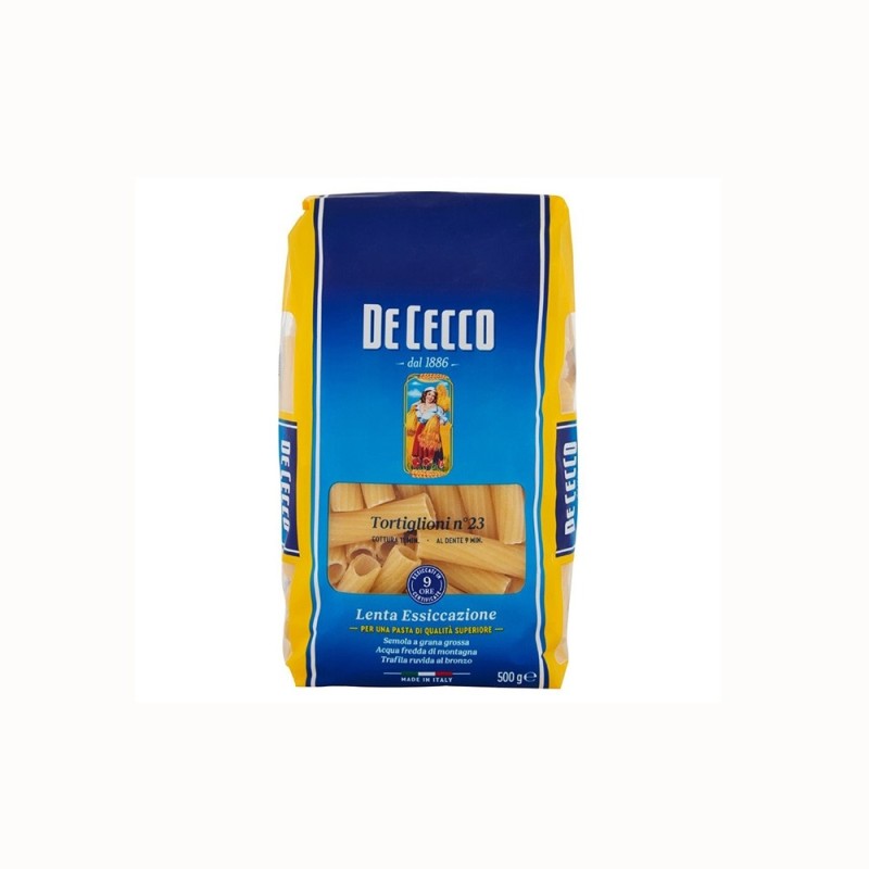 De Cecco Tortiglioni n.23 (500g) (24 in a box)