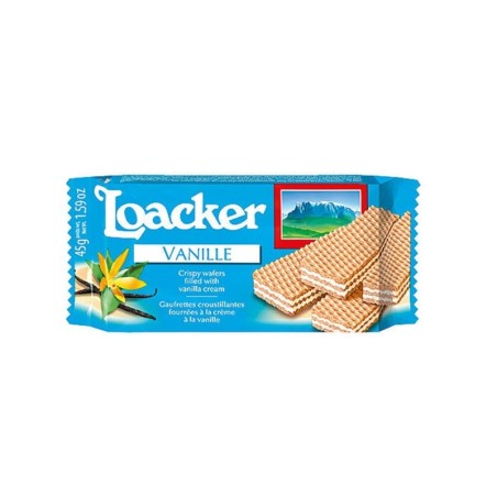 Loacker Wafers Vanilla (175g) (18 in a box)