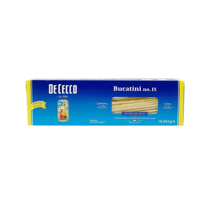 De Cecco Bucatini n.15 (500g) (24 in a box)