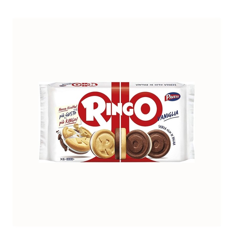 Pavesi Ringo Vanilla Cream (330g) (12 in a box)