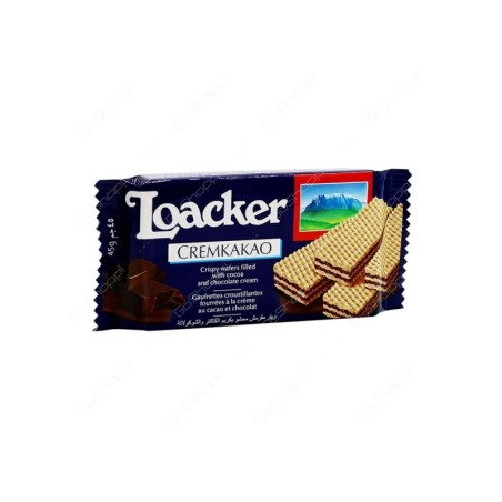 Loacker Wafers Cremkakao (4x45g - 180g) (18 in a box)