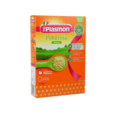 Plasmon Pokerina Small Pasta (340g) (12 in a box)