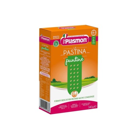 Plasmon Puntine Small Pasta (340g) (12 in a box)