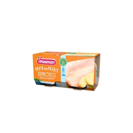 Plasmon Sea Bream Fillet with Potatoes Meal Puree (2x80g) (12 in a box)