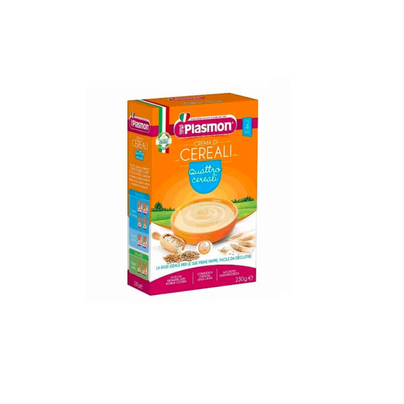 Plasmon Crema ai 4 Cereali - 4 Grains Porridge (200g) (6 in a box)