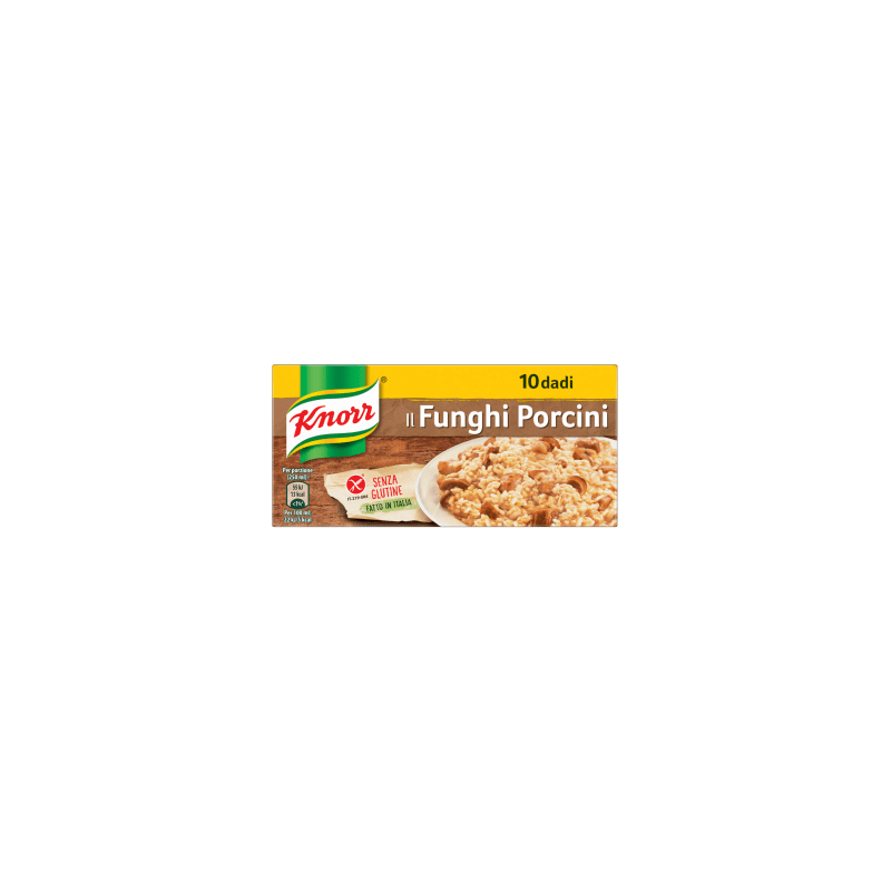 Knorr Porcini Mushrooms Stock Cubes (10 cubes - 100g) (24 in a box)