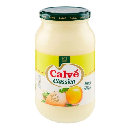 Mayonnaise calve` in glass (225 ml) (12 in a box)