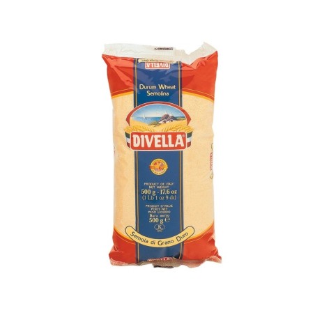 Wheat semolina Divella (500g) (24 in a box)