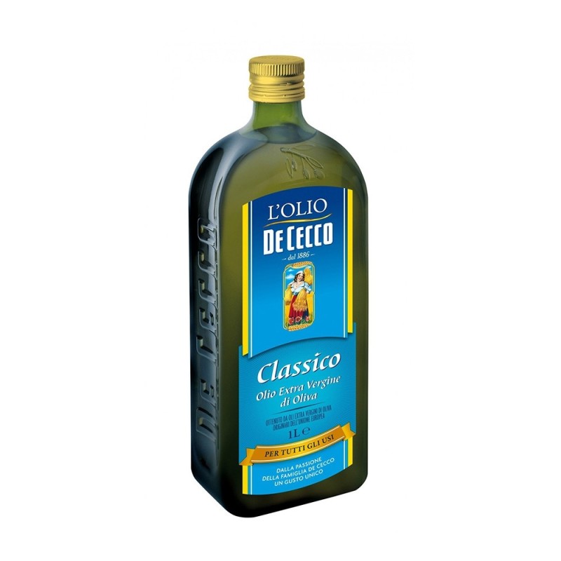 De Cecco Extra Virgin Olive Oil Classico  (1L) (12 in a box)