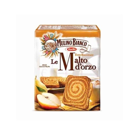 Mulino Bianco Armonie Fette Biscottate Malt Barley Rusks (315g) (16 in a box)