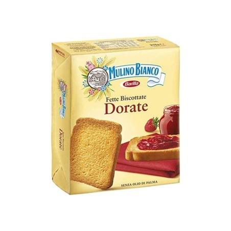 Mulino Bianco Armonie Fette Biscottate Dorate Classic Rusks (315g) (32 in a box)