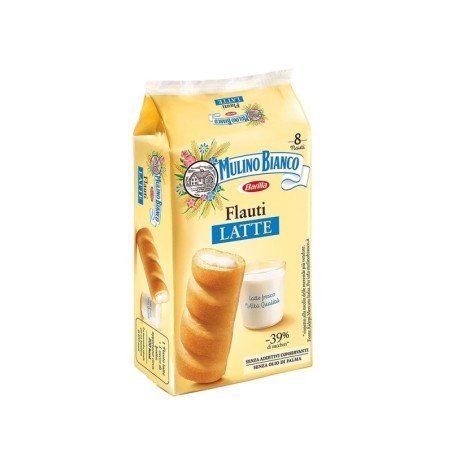 Mulino Bianco Flauti with Milk Cream (280g) (12 in a box)