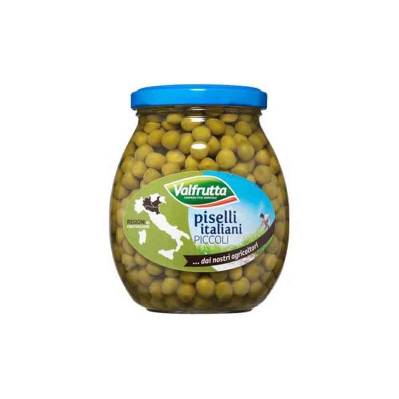 Valfrutta Small Peas (360g) (12 in a box)