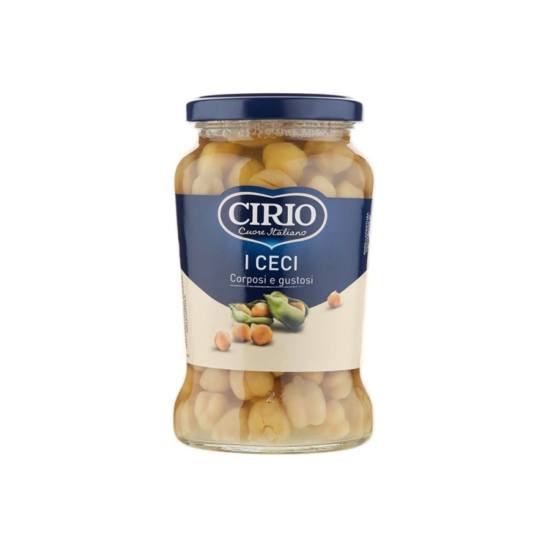 Cirio Natural Chickpeas (370g) (12 in a box)