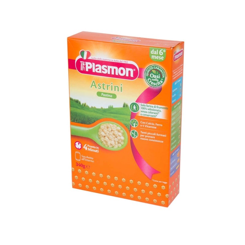 Plasmon Astrini Small Pasta (340g) (12 in a box)