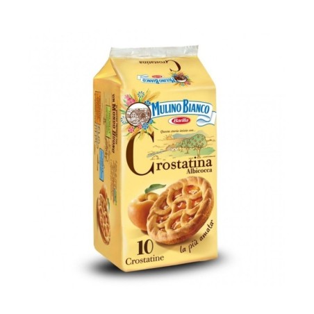 Mulino Bianco Crostatina with apricot jam (400g) (12 in a box)