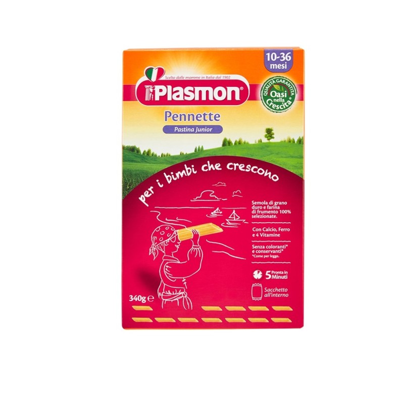 Plasmon Pennette Small Pasta (340g) (12 in a box)