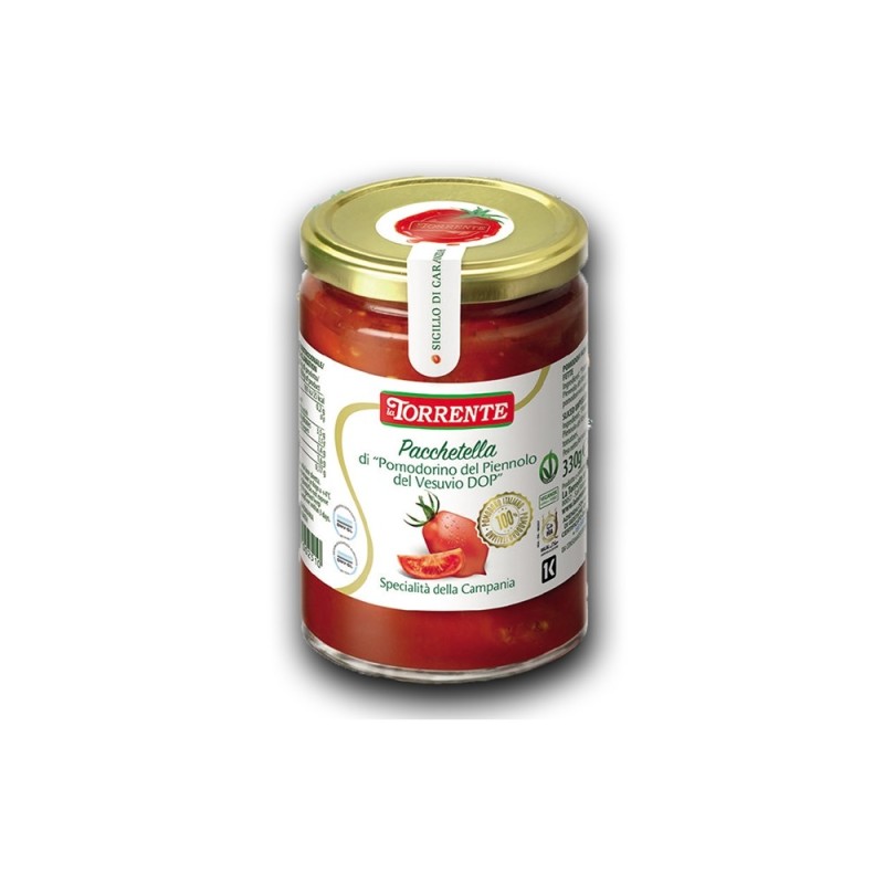 Torrente Pacchetella Piennolo Cherry Tomatoes from Vesuvio in Jar (330g) (6 in a box)