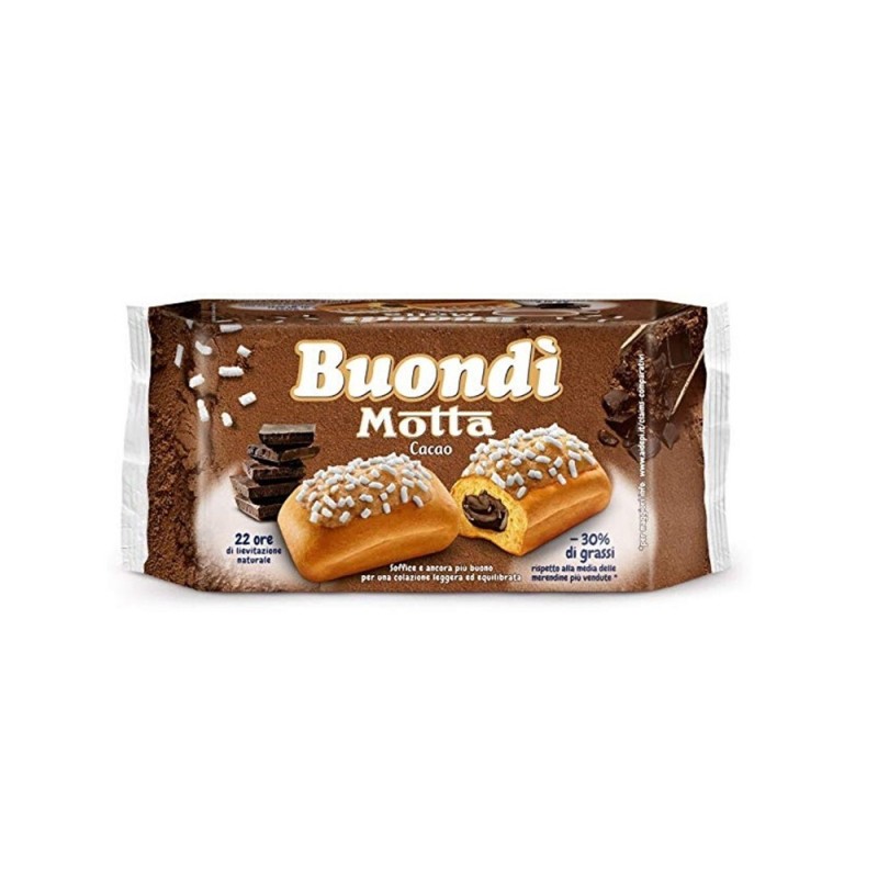 Buondi with chocolate filling (6x43g) (12 in a box)