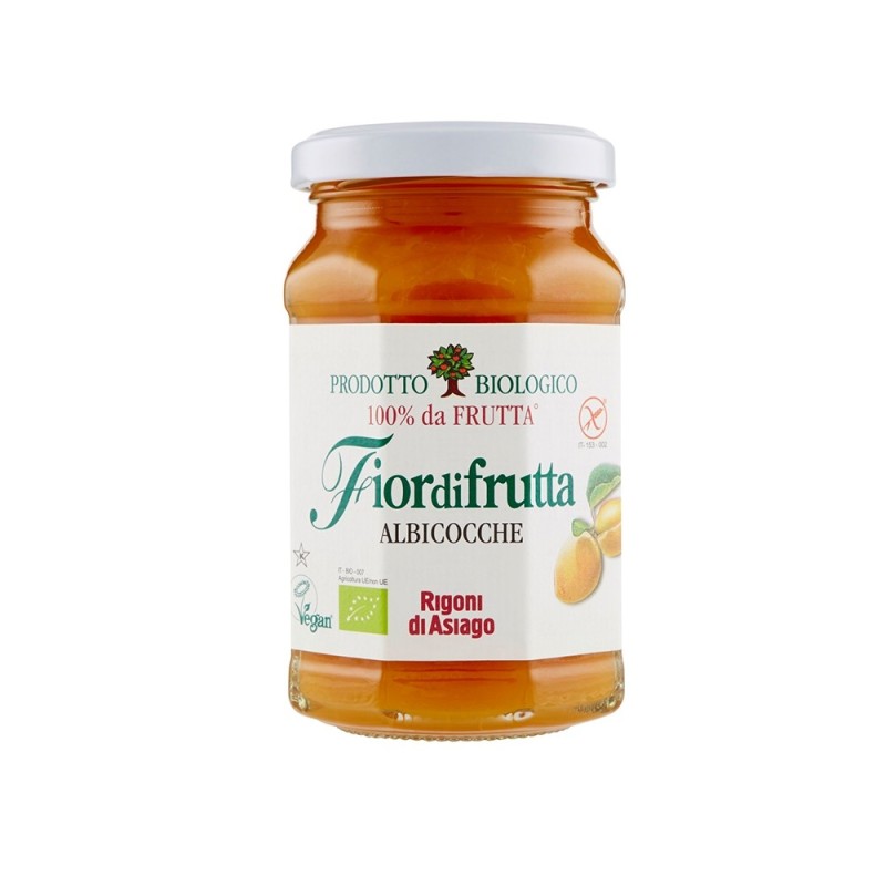 Rigoni di Asiago Apricot Bio Gluten Free Jam (250g) (6 in a box)