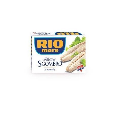 Rio Mare Mackerel Fillets in brine (135g) (25 in a box)