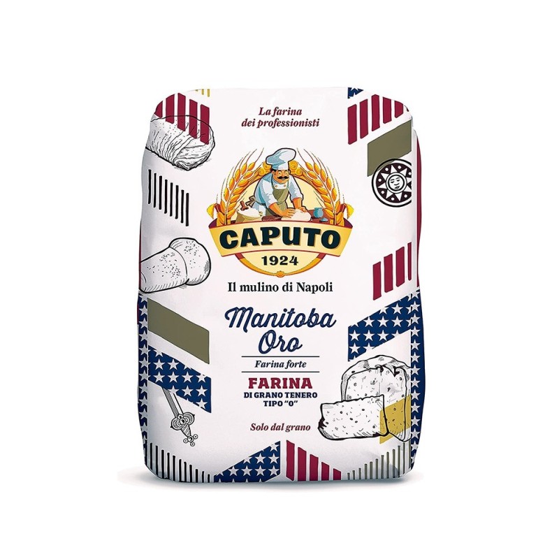 Caputo Wheat Flour Manitoba Oro (1kg) (10 in a box)