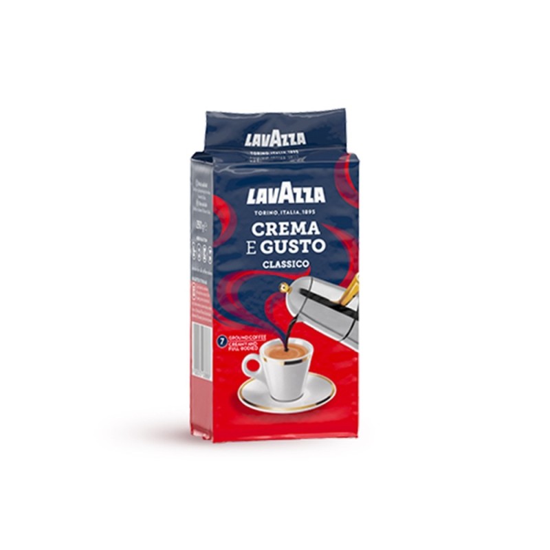 Lavazza Coffee Crema e Gusto - Gusto Classico (2x250g) (20 in a box)