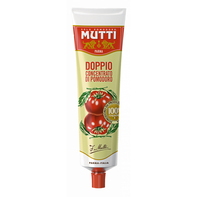 Tube Mutti Tomato Double Puree Concentrate (130g) (24 in a box)