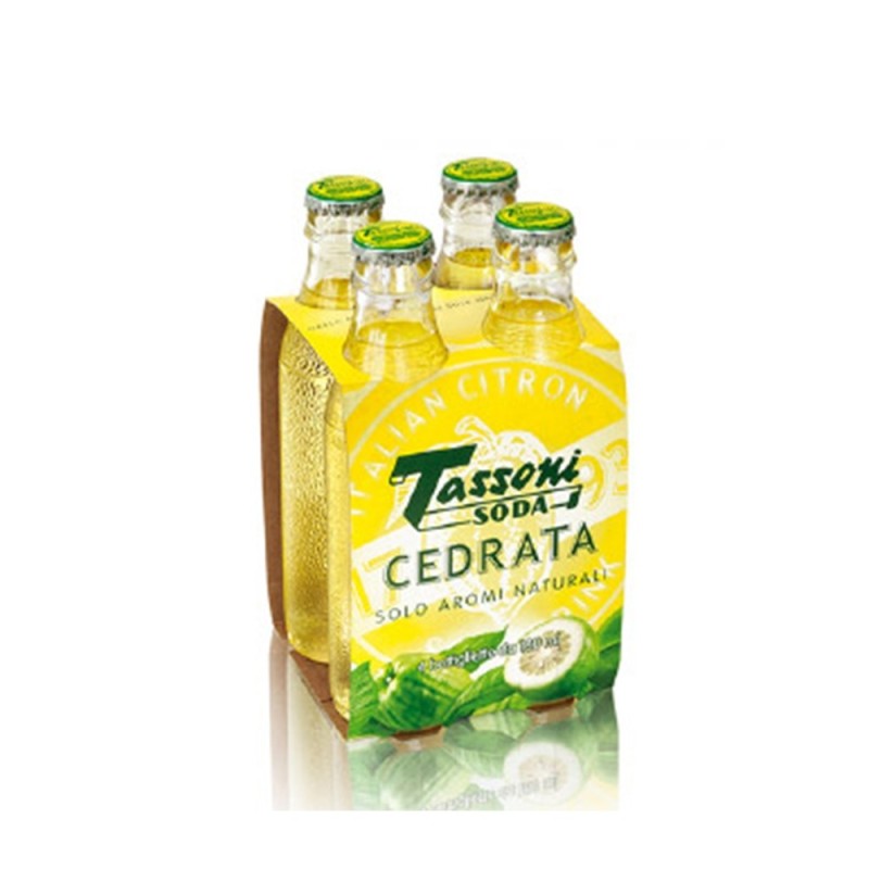 Cedrata Tassoni (4 x 180ml) (6 in a box)