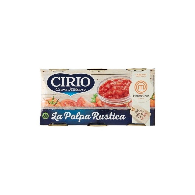 Cirio Tomato Pulp Rustica (3x400g) (8 in a box)