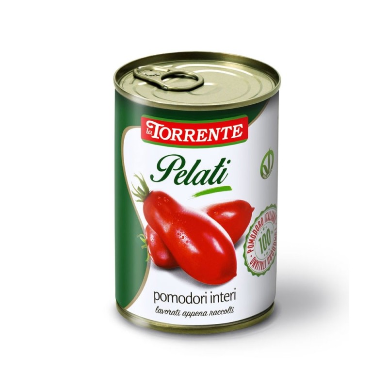 Torrente Peeled Plum Tomatoes (400g) (24 in a box)