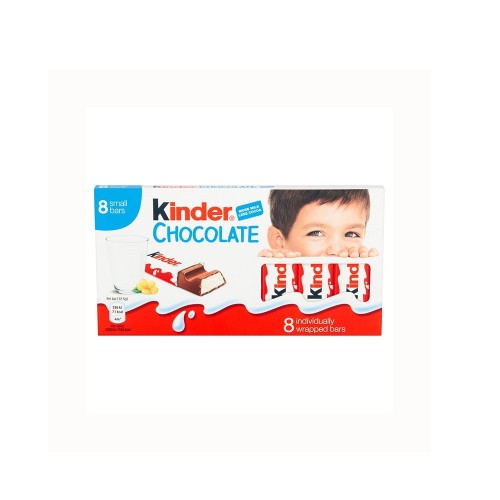 Kinder Milk Chocolate Bars...