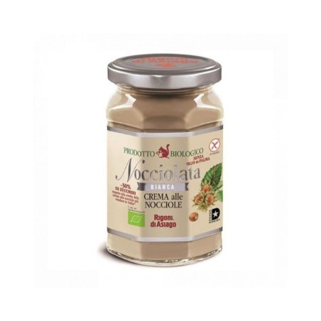 Rigoni di Asiago Organic white hazelnut cream (270gr) (6 in a box)