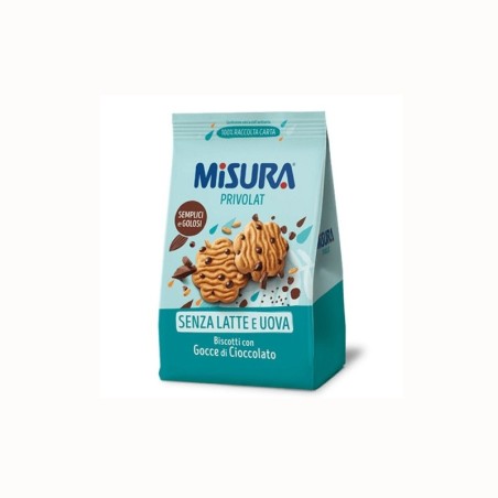 Misura Privolat chocolate chips biscuits (290gr) (12 in a box)