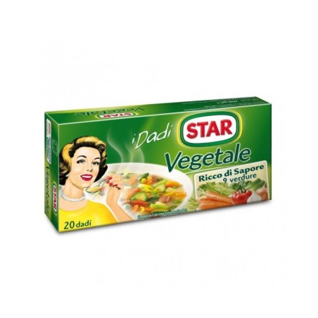 Star vegetable stock cubes (20 units) (24 in a box)