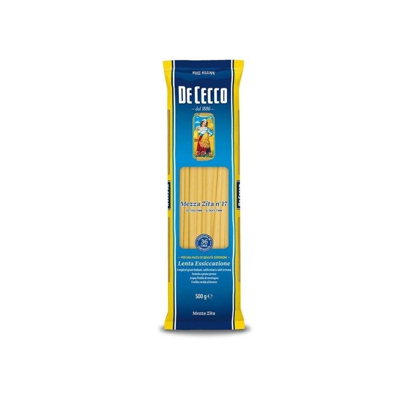 De Cecco mezza zita (500gr) (24 in a box)