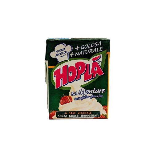 Hoplà whipped cream with...