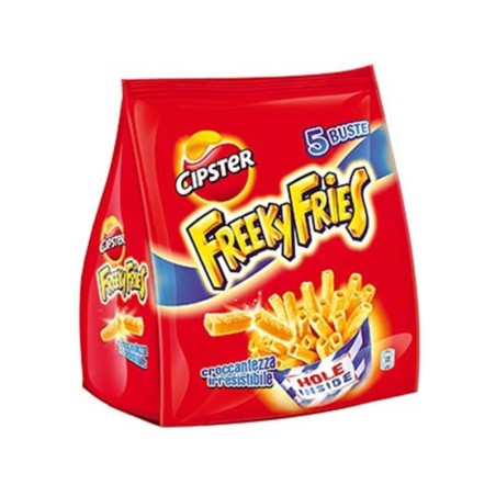 Cipster Freeky Fries multipack (5x125gr) (12 in a box)