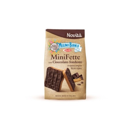 Mulino Bianco MiniFette Dark Chocolate (110g) (10 in a box)