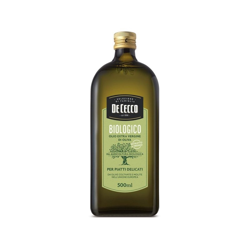 De Cecco Organic Extra Virgin Olive Oil - 75 cl (12 in a box)