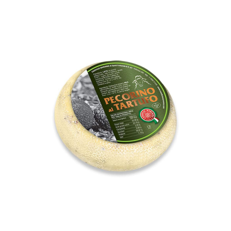 Mateassi Pecorino with truffle from Tuscany (approx. 1.2 kg) (1 in a box)