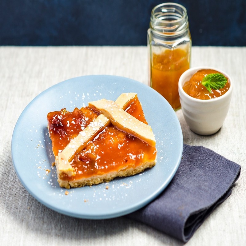 Fresh Homemade Apricot Crostata Tart (1.2kg)