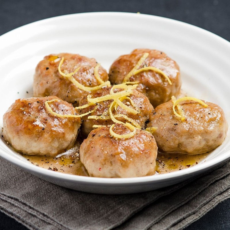 Veal Meatballs in Lemon Sauce (1kg)