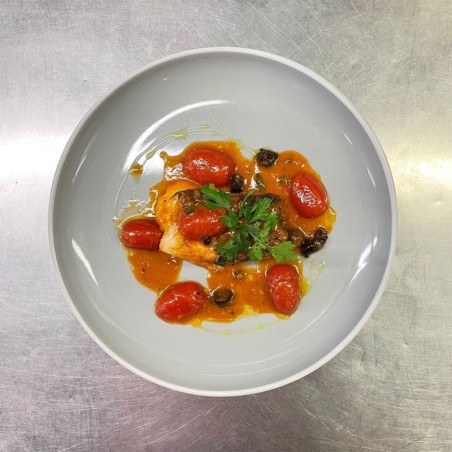 Monkfish with vesuvian tomatoes (1kg)